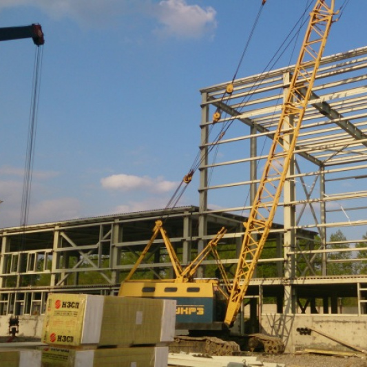 Здание КРУЭ-220 кВ ГТЭС 1